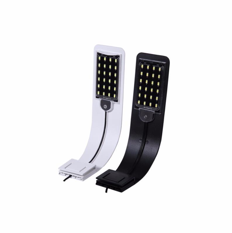 Lampe LED à Clip pour Aquarium – Éclairage Blanc / Bleu