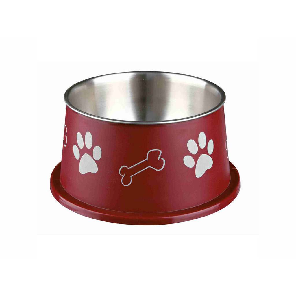 Gamelle pour chien Trixie en acier inoxydable 900 ml