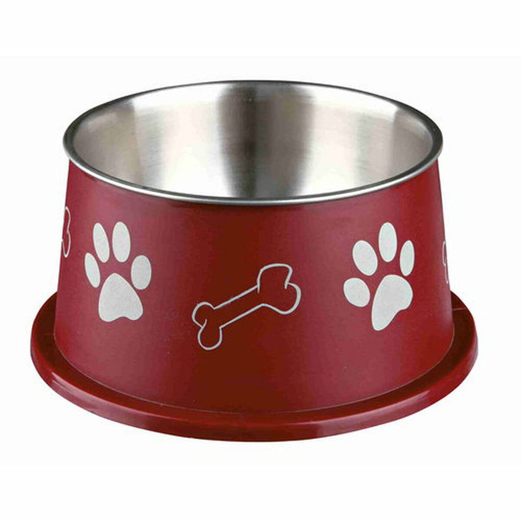 Gamelle pour chien Trixie en acier inoxydable 900 ml