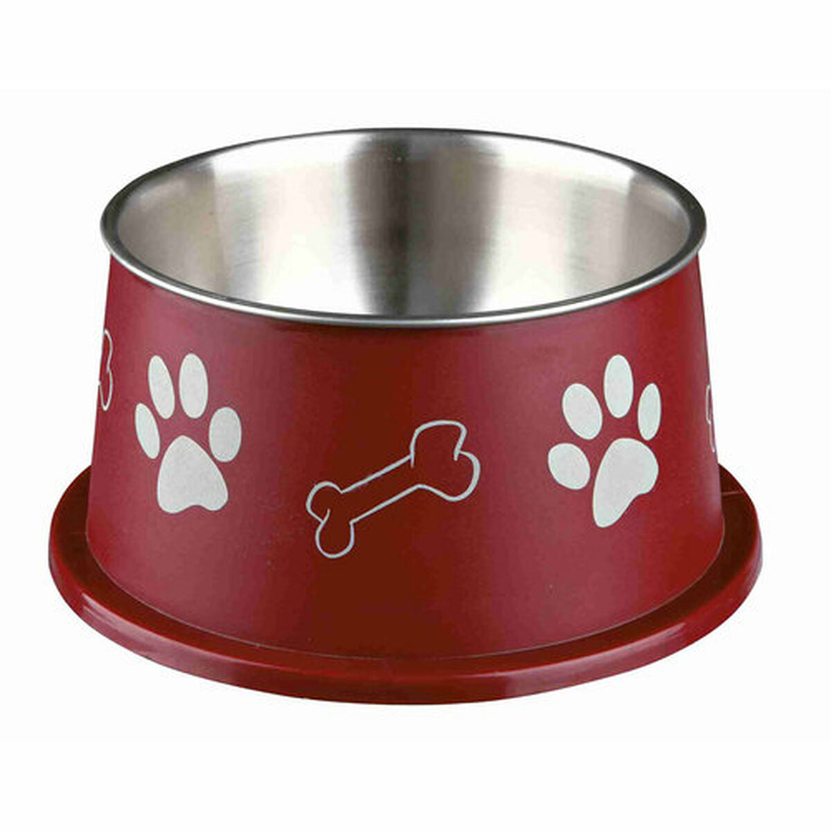 Gamelle pour chien Trixie en acier inoxydable 900 ml