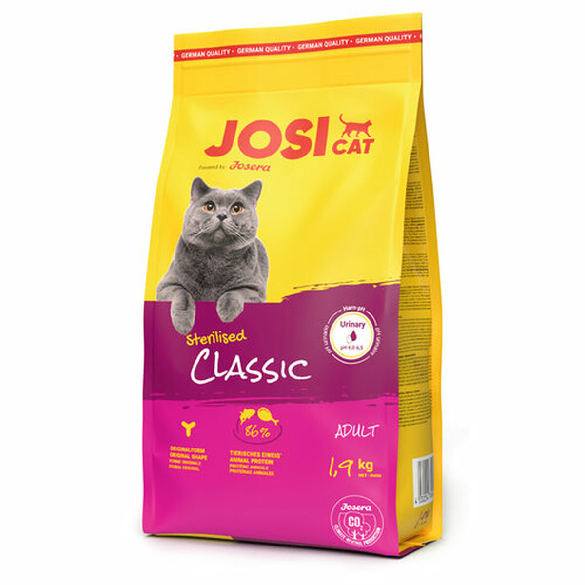 Croquettes Josera JosiCat Stérilisé Classic 1,9 Kg